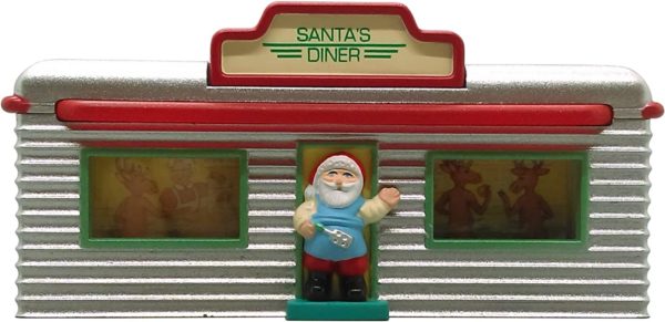 Hallmark Keepsake Ornament - Santas Diner Magic Lights 1995 (QLX7337)