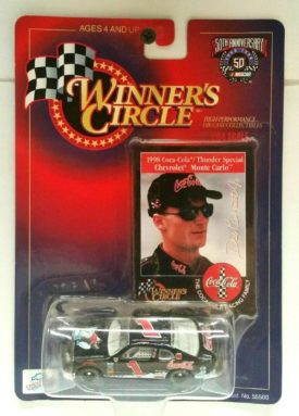 1998 Winners Circle NASCAR #1 Dale Earnhardt Jr Coca Cola Thunder Special Chevy Monte Carlo