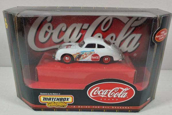 MATCHBOX COLLECTIBLES Coca-Cola Series 1958 Porsche 356A Coupe Model# 96557