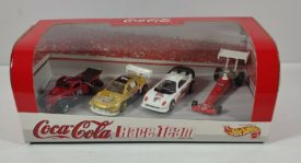 1999 Hot Wheels Coca-Cola Race Team 4 Car Set 1:64 Diecast