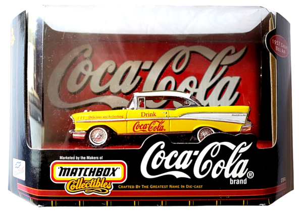 MATCHBOX COLLECTIBLES Coca-Cola Series 1957 Chevy Bel Air Model #37974