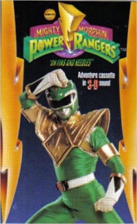 1994 Saban Records The Mighty Morphin Power Rangers: On Fins and Needles - Audio Cassette Tape
