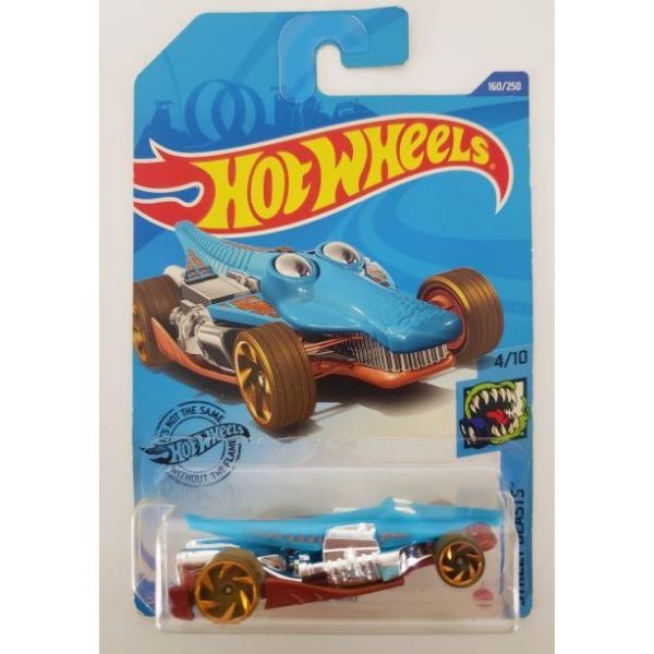 Hot Wheels Croc Rod Street Beasts #4/10 Blue Die-Cast