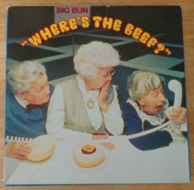 Vintage 1984 Wendys Wheres The Beef?  Advertising Jigsaw Puzzle 550 Piece