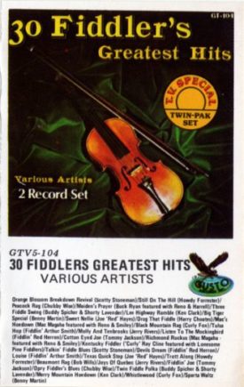 30 Fiddler's Greatest Hits (Music Cassette)