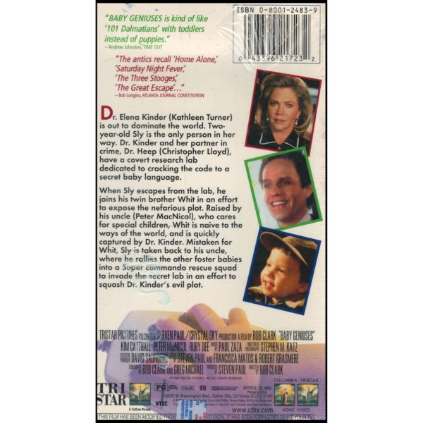 Baby Geniuses (VHS Tape)
