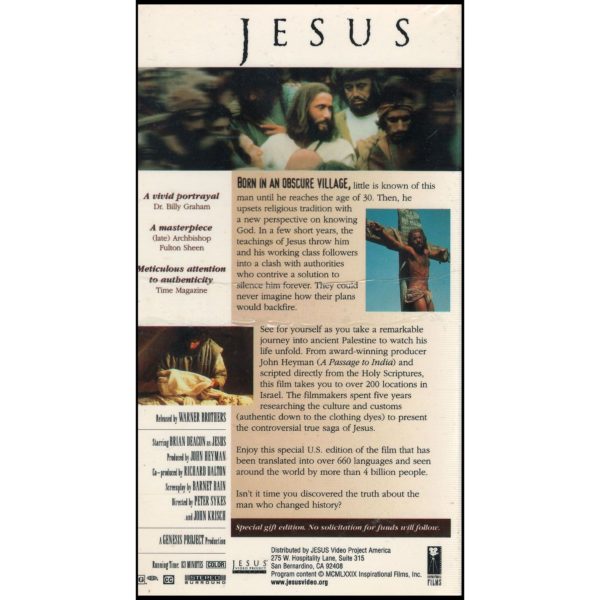 Jesus (VHS Tape)