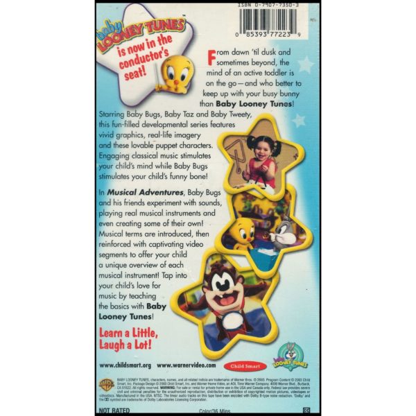 Baby Loony Tunes: Musical Adventures (VHS Tape)